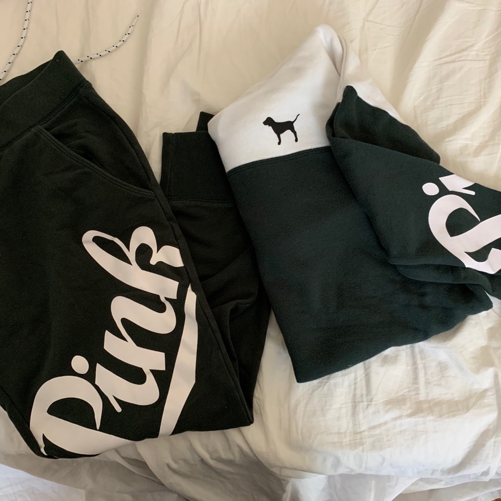 PINK lounge sweat set